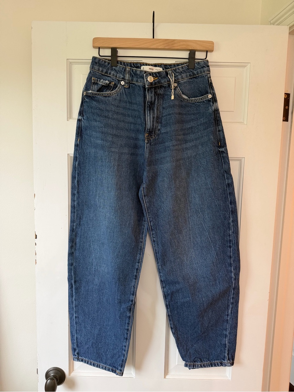 Mango Dark Blue Boyfriend Jeans